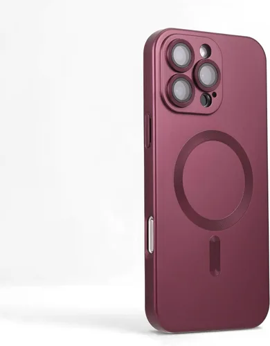 Vista 19 de Funda magnética para iPhone 11, suave y delgada, antihuellas, con protección de cámara, compatible con MagSafe, titanio desierto