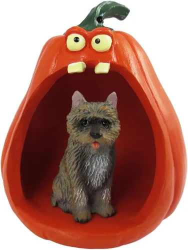 Vista 139 de Conversation Concepts Figura de Corgi galés de Halloween y calabaza Welsh Corgi Pembroke