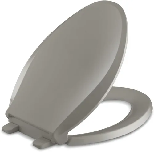Vista 41 de KOHLER 4639-RL-0 Cachet ReadyLatch Asiento de inodoro redondo con cierre suave, color blanco