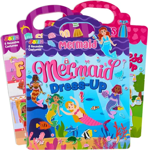 Vista 12 de JOYIN Libro de calcomanías reutilizable de animales de granja para niños pequeños, libro de calcomanías 3D para niños de 3, 4, 5 años, elementos