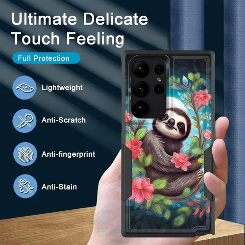Vista 536 de Funda para Galaxy A14 5G, resistente de doble capa híbrida de policarbonato duro, goma suave, a prueba de golpes, funda protectora resistente