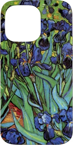 Vista 21 de Irises by Vincent Van Gogh, Flowers in a Garden - Carcasa para iPhone 17