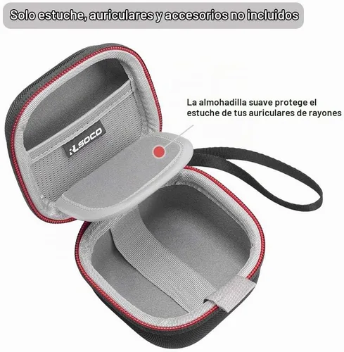 Vista 2 de RLSOCO Funda de transporte para auriculares inalámbricos Beats Powerbeats Pro (solo funda)