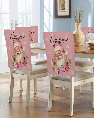 Vista 7 de LiDU Juego de 4 fundas para sillas de comedor con diseño de mariposas rústicas y retro, de madera a rayas, fundas extraíbles para sillas de cocina