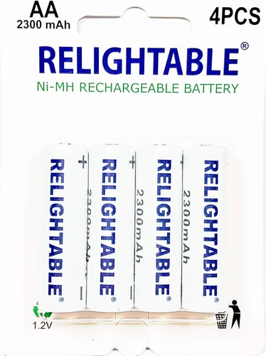 Vista 2 de Baterías AA recargables Ready2Charge 2300mAh Batería Ni-MH (paquete de 8 AA)
