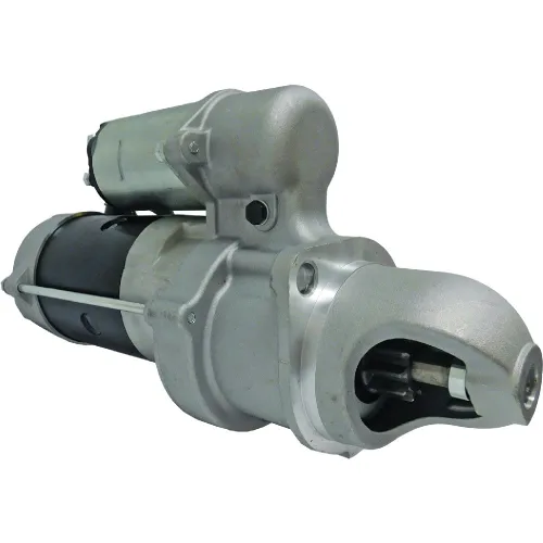 Vista 2 de RAREELECTRICAL Motor de arranque compatible con retroexcavadora John Deere