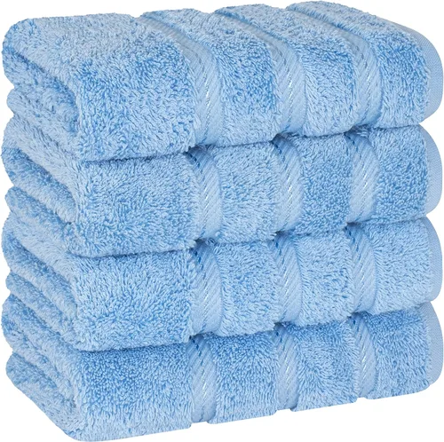 Vista 16 de American Soft Linen - Juego de toallas de 3 piezas, 1 toalla de baño, 1 toalla de mano y 1 toalla pequeña, 100% algodón turco para baño, juego