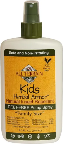 Vista 10 de All Terrain Herbal Armor para niños, aerosol natural repelente de insectos sin DEET
