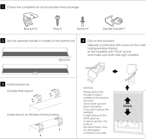 Vista 5 de Homebox Persianas celulares 100 % opacas sin cordones para el hogar, persianas para ventanas de interior, persianas de panal de 18 pulgadas de ancho