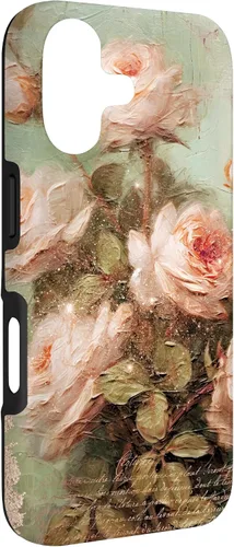 Vista 3 de Vintage Antique English Roses Garden Victorian Art Case for iPhone 17