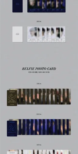 Vista 4 de SF9 THE PIECE OF9 12º Mini álbum FREEZE Versión CD+1p Poster+72p Folleto+1p Postal+1p Especial PhotoCard+1p Selfie PhotoCard+Seguimiento Sellado