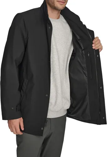 Vista 5 de Dockers Men's Dwight Soft Shell Bib Jacket