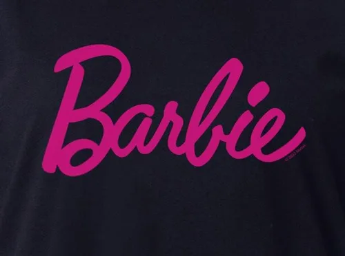 Vista 3 de INTIMO Barbie - Camisón clásico para mujer, con logotipo de título