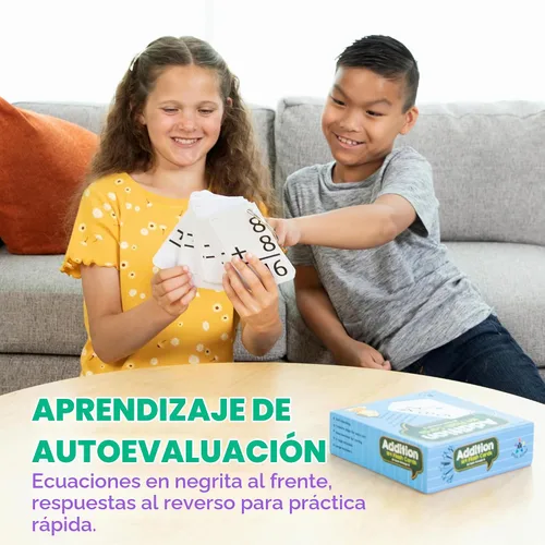 Vista 4 de Star Education Tarjetas de sumas, 0 a 12 (todos hechos, 169 tarjetas) con dos anillos por Star EducationTM