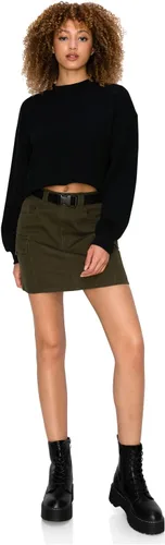 Vista 5 de Cali1850 Womens Cargo Mini Skirts Belted Casual Stylish Skirts with Pockets