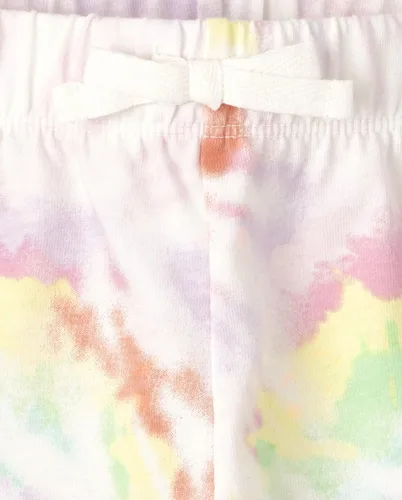 Vista 3 de The Children's Place Paquete de 2 pantalones cortos de moda para niñas, paquete de 2