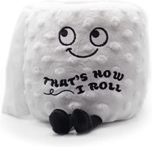 Vista 23 de Punchkins Donut Plushie - Bite Me Sassy Donut Plush, regalo para amigos, juguete de peluche de comida para regalar