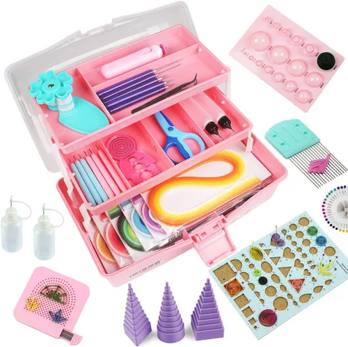 Vista 8 de Kits de Quilling - Herramientas y suministros Quilling,Engarzadora de papel,Papel Quilling