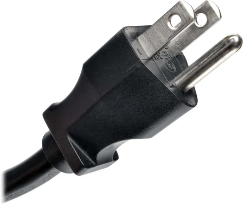 Vista 6 de Tripp Lite Regleta de protección contra sobretensiones de 3 salidas con abrazadera de escritorio, cable de 10 pies, 510 julios, 2 puertos de carga