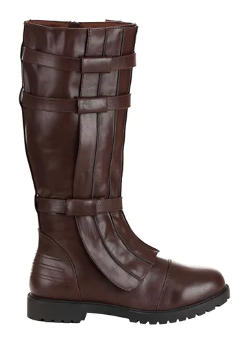 Vista 4 de Botas de disfraz marrones con correas para hombre Multicolor