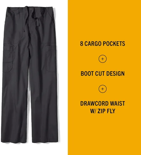 Vista 2 de Carhartt - Pantalón de hombre tipo cargo con tela ripstop antidesgarro para personal de la medicina