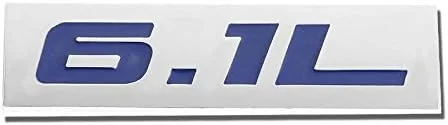 Vista 7 de 1.5L Negro/Cromo Aleación de Aluminio Auto Maletero Puerta Guardabarros Parachoques Insignia Calcomanía Emblema Cinta Adhesiva Pegatina