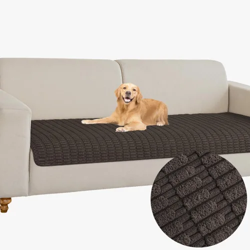 Vista 11 de Muamar Funda para Cama de Perro Protector de Sofá, Fundas de Sofá Antideslizantes Impermeables para Sala de Estar Fundas de Sofá, Tapete de Sofá