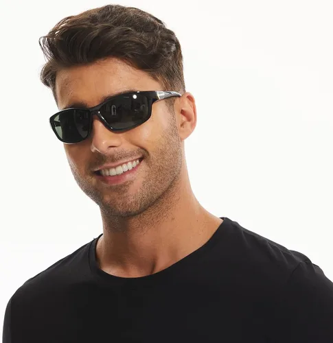 Vista 4 de Gafas de sol polarizadas con lente de vidrio Bnus Corning para hombres y mujeres italiana hecha w. Opción de lente de plástico de alto rendimiento