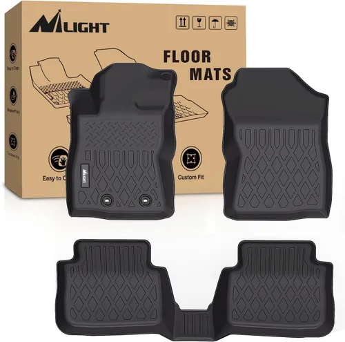 Vista 12 de Nilight Alfombrillas TPE para Subaru Outback Legacy 2010 2011 2012 2013 2014 para todo tipo de clima, ajuste personalizado, forros de piso