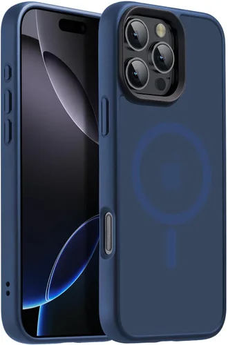 Vista 81 de Funda magnética para iPhone Air con protector de lente de cámara, protección grado militar de 10 pies, compatible con funda MagSafe Slim para iPhone