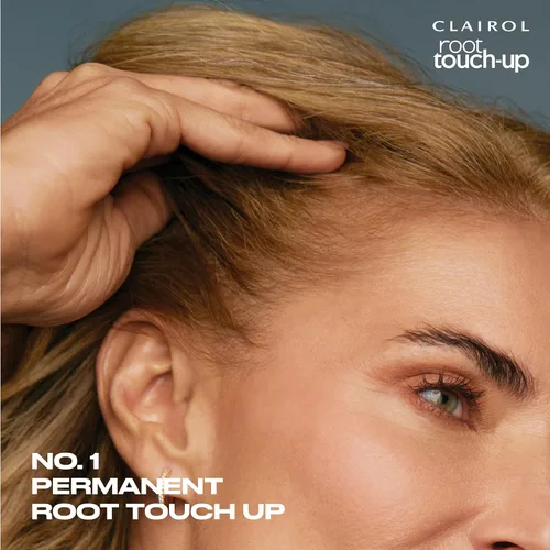 Vista 115 de Clairol Root Touch-Up de Nice'n Easy Tinte Permanente para el Cabello, 10 Rubio Extra Claro, Paquete de 1 Clairol Root Touch Up - Tinte permanente