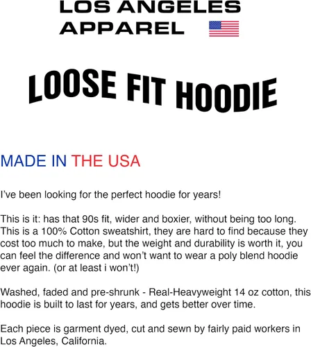 Vista 5 de U.S.A. Made German Wirehaired Pointer 100% Cotton Hoodie LA Apparel