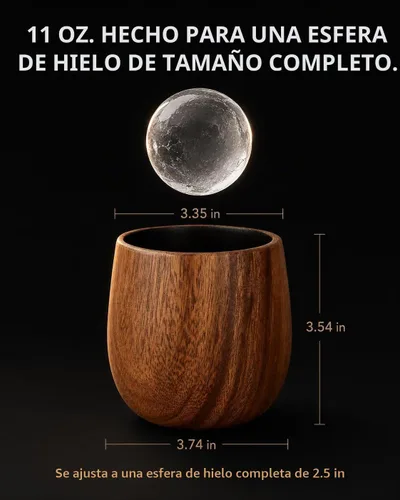 Vista 9 de Vasos de whisky de madera carbonizada, paquete de 2, 11 onzas líquidas, juego de regalo de bourbon