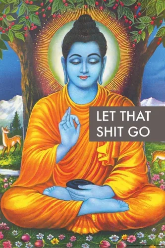 Vista 3 de Póster laminado de Let That Shit Go (24 x 36 pulgadas)