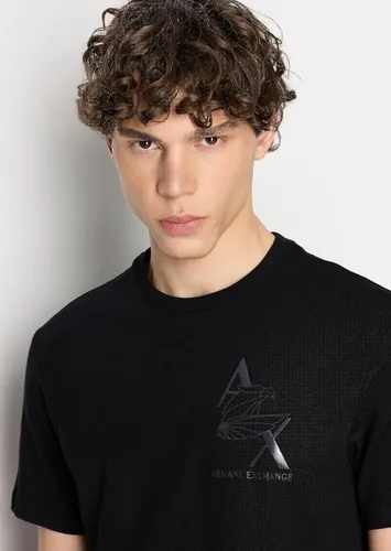 Vista 5 de Armani Exchange Camiseta Slim Fit Ax Eagle para hombre