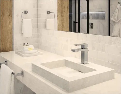 Vista 3 de Symmons SLS-3612-MB-1.0 Duro Grifo de baño de una sola manija