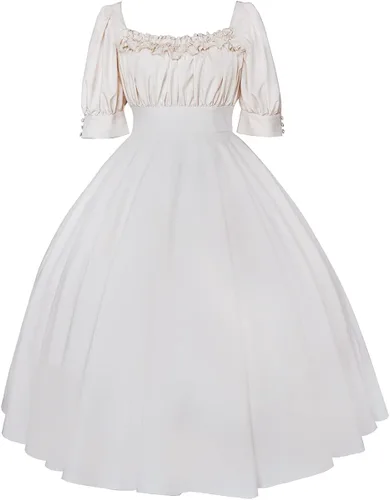 Vista 5 de Halloween Weekend Party Elegant Vintage Evening Dress Prom Solid Dress