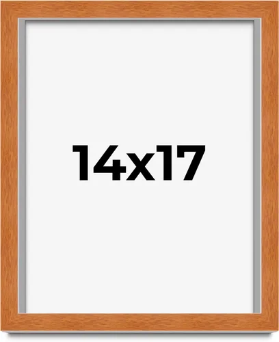 Vista 186 de Marco de 3 x 3 pulgadas de madera maciza de nuez y miel marrón con plexiglás acrílico UV, respaldo de tablero de espuma y accesorios para colgar