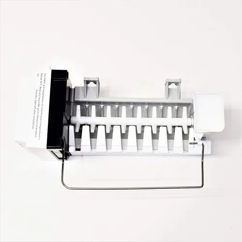 Vista 4 de Máquina de hielo para refrigerador Whirlpool W10882923 W10377151, blanco
