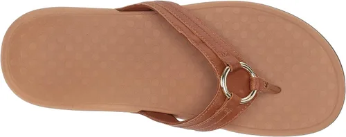 Vista 2 de Sandalias Vionic Tide Aloe, con tira para dedos, con diamantes de imitación, con soporte de arco ortopédico oculto, para mujer