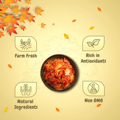 Vista 4 de Neo Kimchi zanahoria fermentada y repollo, 16.23 oz