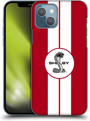 Vista 13 de Head Case Designs Shelby 1965 427 S/C - Carcasa rígida con licencia oficial para iPhone 13, color azul
