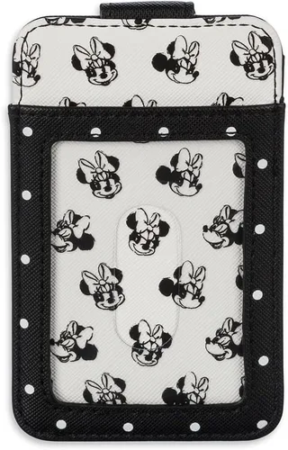 Vista 2 de Disney Cartera de tarjetas en blanco y negro de Minnie Mouse Multicolor