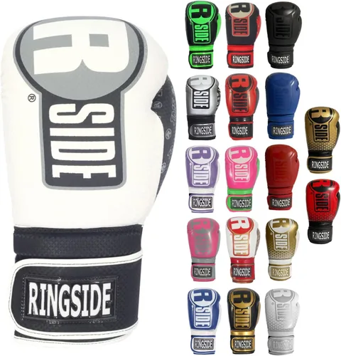 Vista 13 de Ringside Apex - Guantes de boxeo IMF-Tech con soporte seguro para la muñeca, guantes de boxeo sintéticos para hombres y mujeres
