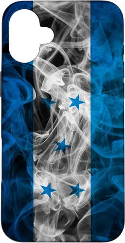 Vista 23 de Smoke Honduras Flag - Funda estilo nube hondureña ahumada para iPhone 17