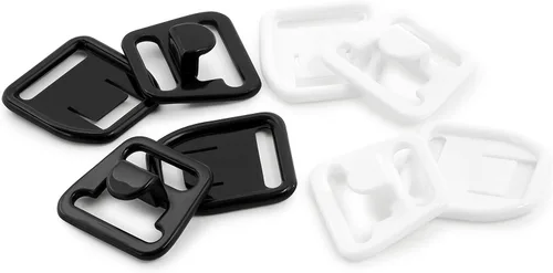 Vista 5 de Dritz 56698-12-66 Clips de sujetador, 12 pulgada, negro, blanco, 4