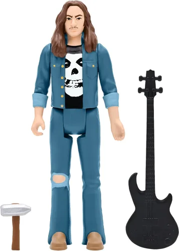 Vista 2 de Super7 Cliff Burton - Figura de acción de 3.75 pulgadas con accesorios, coleccionables de heavy metal y juguetes retro