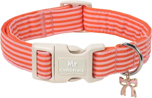 Vista 15 de ·MR.CHUBBYFACE· Collar de perro con lazo de San Valentín azul para perros Azul (Blue Bow)