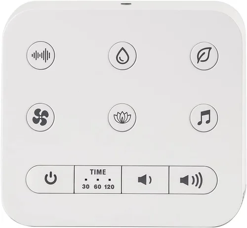 Vista 4 de Serene Evolution Máquina portátil de ruido blanco de 45 sonidos, máquina de sonido para adultos, niños, bebés, hogar, oficina, privacidad, máquina