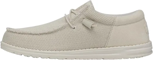 Vista 19 de Hey Dude Wally Eco Stretch Mocasines para hombre, cómodos y ligeros aleación